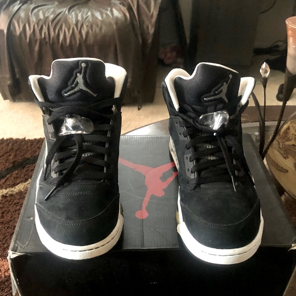 100% authentic Air Jordan 5 Oreo